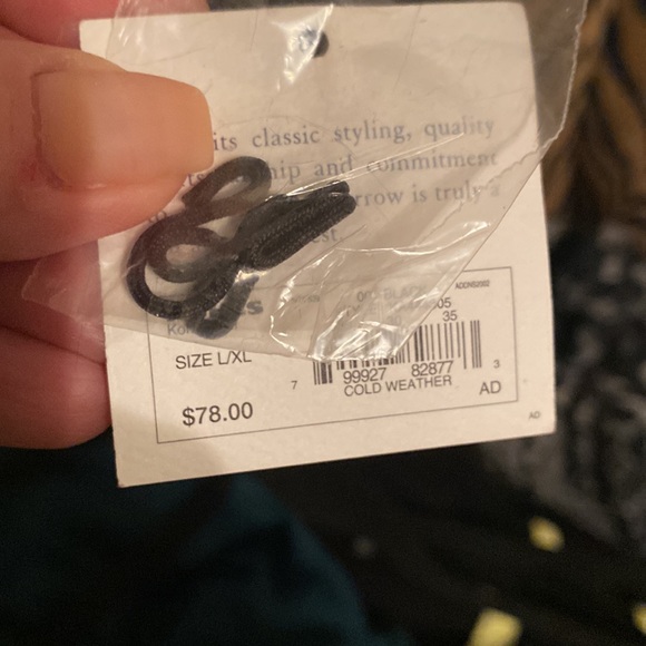 New, Croft and Barrow ladies Faux fur vest - Picture 4 of 5